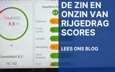 De zin én onzin van rijgedrag scores uit een telematica systeem